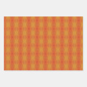 Annahme | Red Orange Yellow Shibori Muster Geschenkpapier Set (Vorderseite 3)