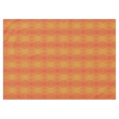 Annahme | Red Orange Yellow Shibori Muster Tischdecke (Vorderseite (Horizontal))