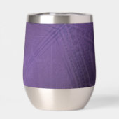 Annahme | Violet Eclectic Boho Pattern (Rückseite)