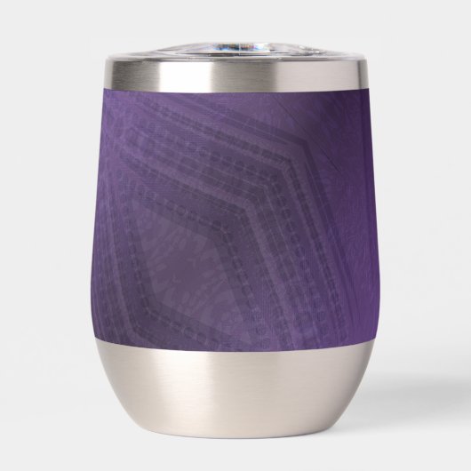 Annahme | Violet Eclectic Boho Pattern (Vorderseite)