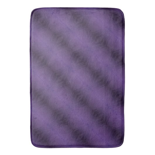 Annahme | Violet Eclectic Boho Pattern Badematte (Vorderseite Vertikal)