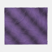 Annahme | Violet Eclectic Boho Pattern Fleecedecke (Vorderseite (Horizontal))