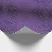Annahme | Violet Eclectic Boho Pattern Geschenkpapier (Ecke)