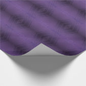 Annahme | Violet Eclectic Boho Pattern Geschenkpapier (Ecke)