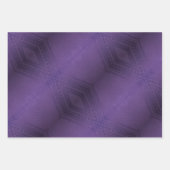 Annahme | Violet Eclectic Boho Pattern Geschenkpapier Set (Vorderseite 2)