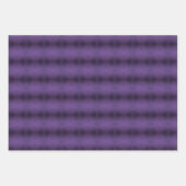 Annahme | Violet Eclectic Boho Pattern Geschenkpapier Set (Vorderseite 3)