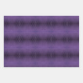 Annahme | Violet Eclectic Boho Pattern Geschenkpapier Set (Vorderseite 2)