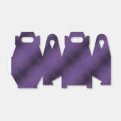 Annahme | Violet Eclectic Boho Pattern Geschenkschachtel (Ungefaltet)