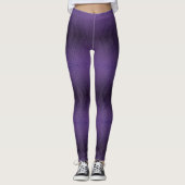 Annahme | Violet Eclectic Boho Pattern Leggings (Vorderseite)
