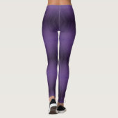 Annahme | Violet Eclectic Boho Pattern Leggings (Rückseite)