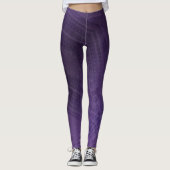 Annahme | Violet Eclectic Boho Pattern Leggings (Vorderseite)