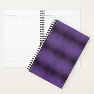Annahme Violet Eclectic Boho Pattern Planer