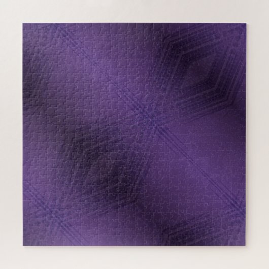 Annahme | Violet Eclectic Boho Pattern Puzzle (Horizontal)