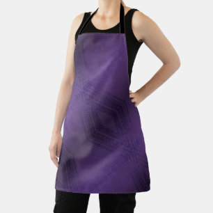 Annahme   Violet Eclectic Boho Pattern Schürze