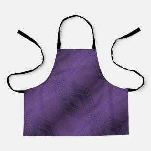 Annahme   Violet Eclectic Boho Pattern Schürze