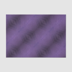 Annahme   Violet Eclectic Boho Pattern Seidenpapier