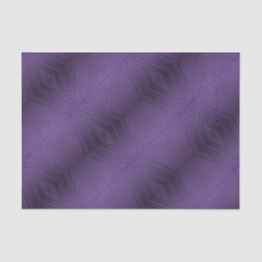 Annahme | Violet Eclectic Boho Pattern Seidenpapier (Vorderseite)