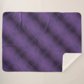 Annahme | Violet Eclectic Boho Pattern Sherpadecke (Vorderseite (Horizontal))