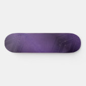Annahme | Violet Eclectic Boho Pattern Skateboard (Horizontal)