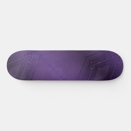 Annahme | Violet Eclectic Boho Pattern Skateboard (Horizontal)