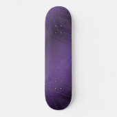 Annahme | Violet Eclectic Boho Pattern Skateboard (Vorderseite)