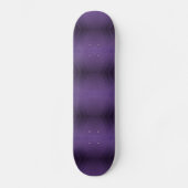 Annahme | Violet Eclectic Boho Pattern Skateboard (Vorderseite)