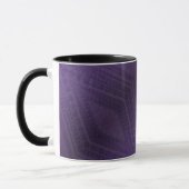 Annahme | Violet Eclectic Boho Pattern Tasse (Links)