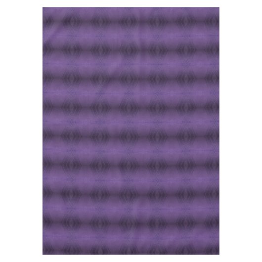 Annahme | Violet Eclectic Boho Pattern Tischdecke (Vorderseite)