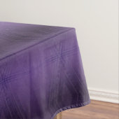 Annahme | Violet Eclectic Boho Pattern Tischdecke (Beispiel)