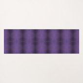 Annahme | Violet Eclectic Boho Pattern Yogamatte (Rückseite (Horizontal))