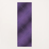 Annahme | Violet Eclectic Boho Pattern Yogamatte (Vorderseite)
