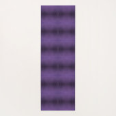 Annahme | Violet Eclectic Boho Pattern Yogamatte (Rückseite)
