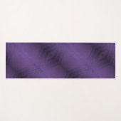 Annahme | Violet Eclectic Boho Pattern Yogamatte (Vorderseite (Horizontal))