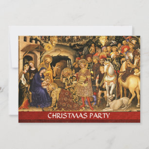 ANNAHME VON MAGI Gentile Da Fabriano, Weihnachten Einladung