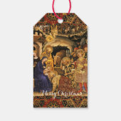 ANNAHME VON MAGI Gentile Da Fabriano, Weihnachten Geschenkanhänger (Rückseite)