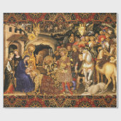 ANNAHME VON MAGI Gentile Da Fabriano, Weihnachten Geschenkpapier (Flach)