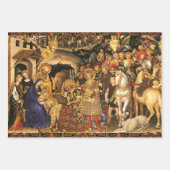 ANNAHME VON MAGI Gentile Da Fabriano, Weihnachten Geschenkpapier Set (Vorderseite)