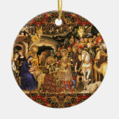 ANNAHME VON MAGI Gentile Da Fabriano, Weihnachten Keramik Ornament (Vorne)