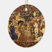 ANNAHME VON MAGI Gentile Da Fabriano, Weihnachten Keramik Ornament (Links)