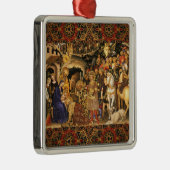 ANNAHME VON MAGI Gentile Da Fabriano, Weihnachten Ornament Aus Metall (Rechts)