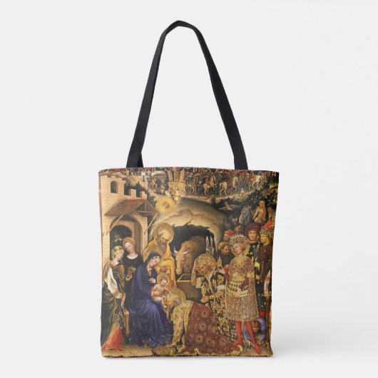 ANNAHME VON MAGI Gentile Da Fabriano, Weihnachten Tasche (Rückseite)