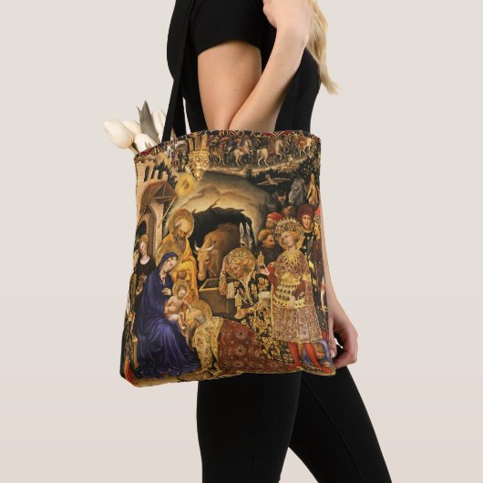ANNAHME VON MAGI Gentile Da Fabriano, Weihnachten Tasche (Von Nahem)