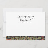 ANNAHME VON MAGI Morris, Burne-Jones Weihnachten Karte (Rückseite)