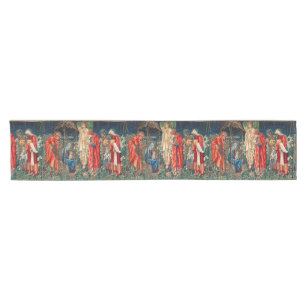 ANNAHME VON MAGI Morris, Burne-Jones Weihnachten Kurzer Tischläufer