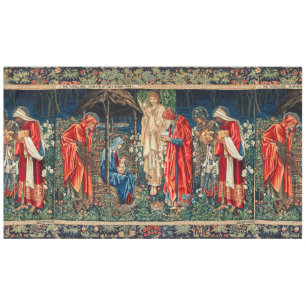 ANNAHME VON MAGI Morris, Burne-Jones Weihnachten Tischdecke