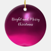 ANNAHME VON MAGI,NATIVITÄTSMONOGRAM MIT DOLPHIN KERAMIK ORNAMENT (Hinten)