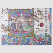 ANNAHME VON MAGI , NATIVITÄTSMONOGRAMM MIT DOLPHIN SEIDENPAPIER (Vorderseite)