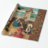 ANNAHME VON MAGI , PARCHMENT DER NATIVITÄTSCHRISTM GESCHENKPAPIER (Ungerollt)