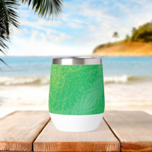 Annahme   Yellow Green Blue Boho Medallions