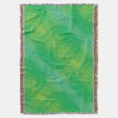 Annahme | Yellow Green Blue Boho Medallions Decke (Vorderseite Vertikal)